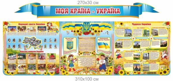 Комплект “Моя країна – Україна”