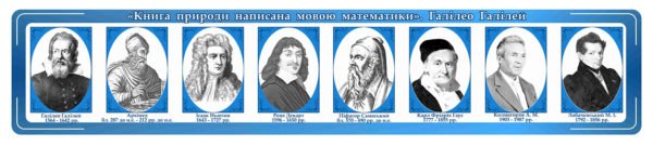 Портрети видатних математиків