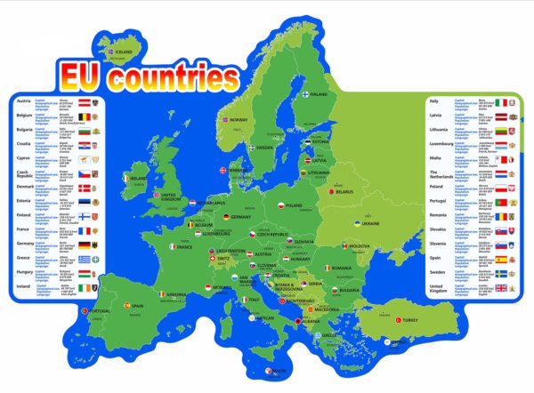 Стенд “EU countries”