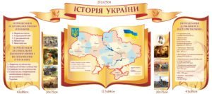 Комплект стендів з історії України