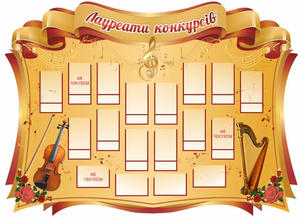 Стенди “Лауреати конкурсів”