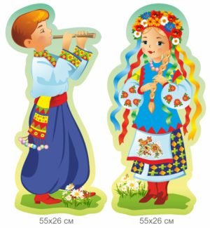 Декоративні стенди “Українець та україночка”