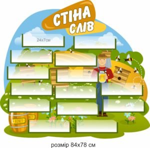 Стенд “Стіна слів для НУШ”