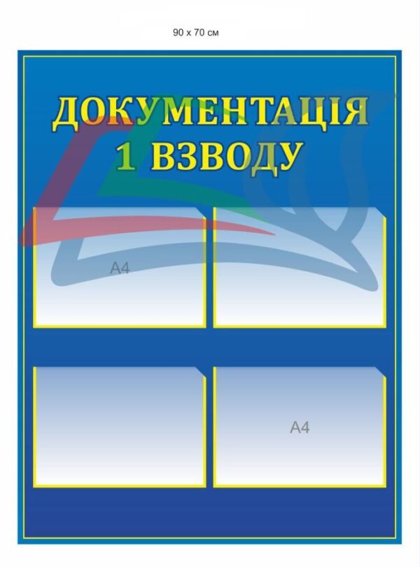 Стенд для військових “Документація взводу”