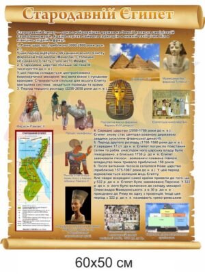Стенд з всесвітньої історії “Стародавній Єгипет”