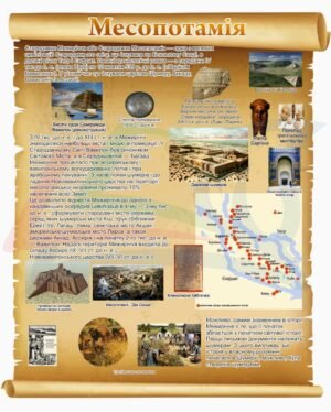 Стенд з всесвітньої історії “Месопотамія”