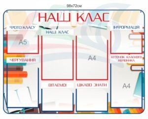 Стенди для школи “Наш клас”