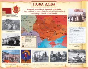 Стенд з історії України “Нова доба”