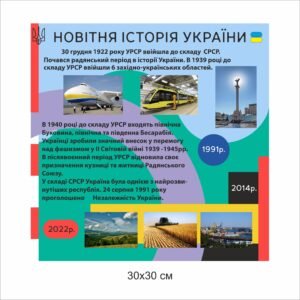 Стенд “Новітня історія України”