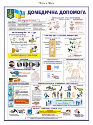 Стенд “Домедична допомога”