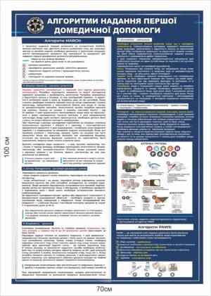 Військовий стенд “Домедична допомога”